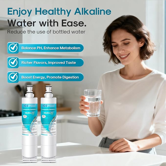 ICEPURE Alkaline 4396508 Refrigerator Water Filter Replacement - Image 9