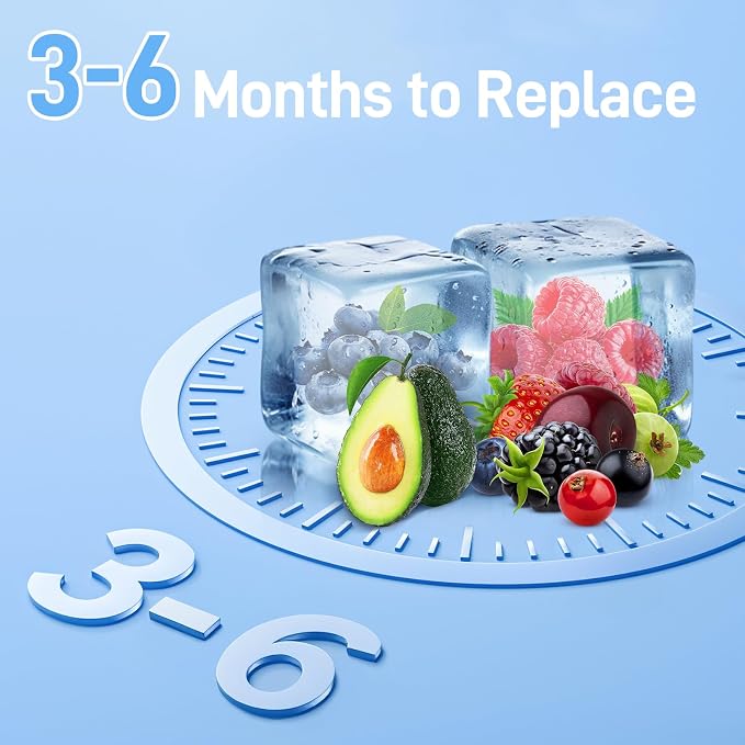 Funmit Refrigerator Air Filter Replacement Compatible - Image 2