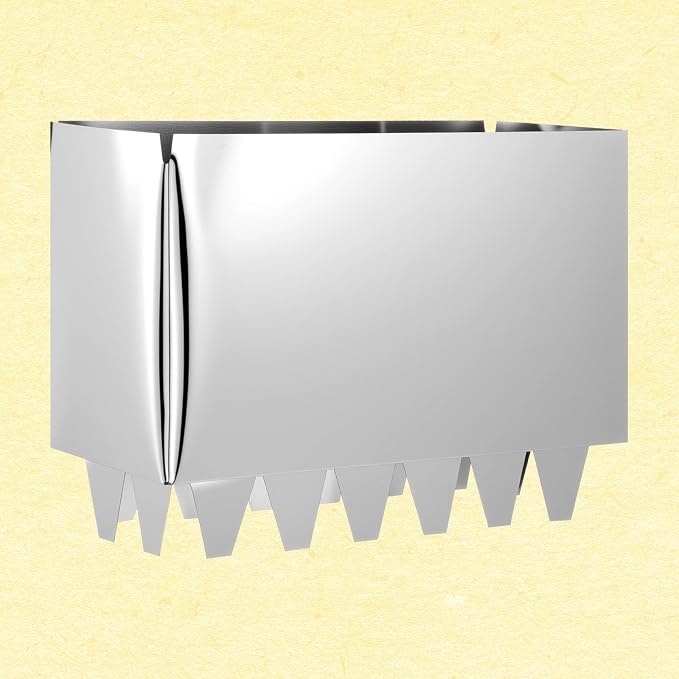 MorningRo 4 Pcs HVAC Metal Register Collar 4" x 10" x 6" Deep Installation Tabs - Image 3