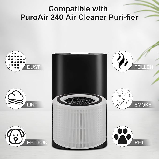 2 Pack 240 True 14 Replacement Filter Compatible - Image 2