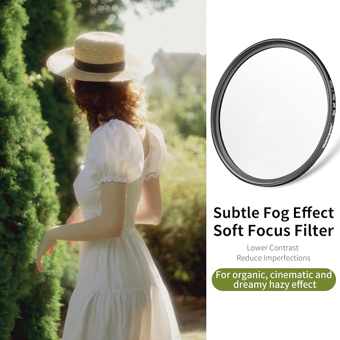 WalkingWay White Mist 67MM Soft Focus Filter - Image 2