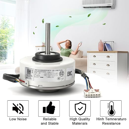 ZKFP-20-8-6 Air Conditioning Fan Motor, OEM WZDK20-38G 20W Inverter Air - Image 6