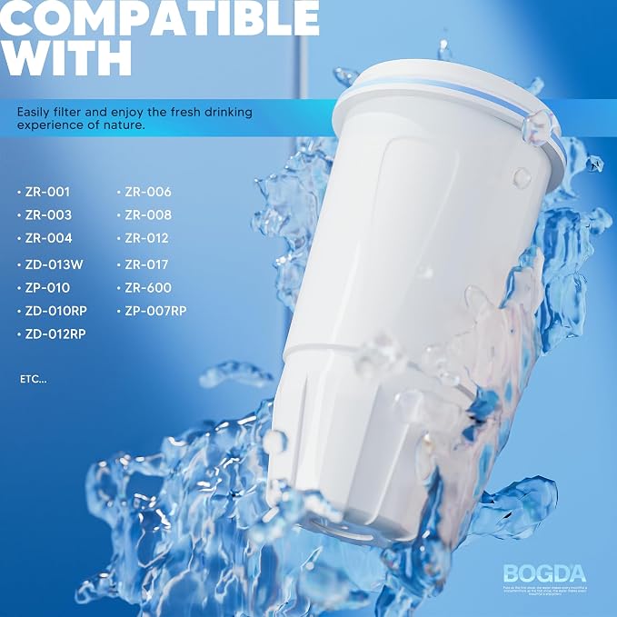 BOGDA 12 Pack Water Filter Replacement Zero, 5-Stage Compatible - Image 2