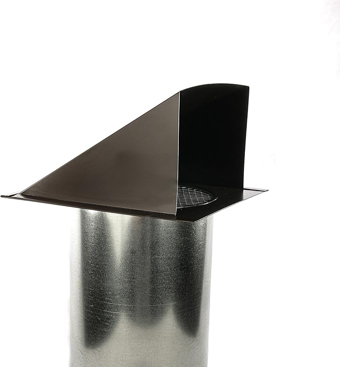 FAMCO Galvanized Steel Hooded Wall Vent - Image 2