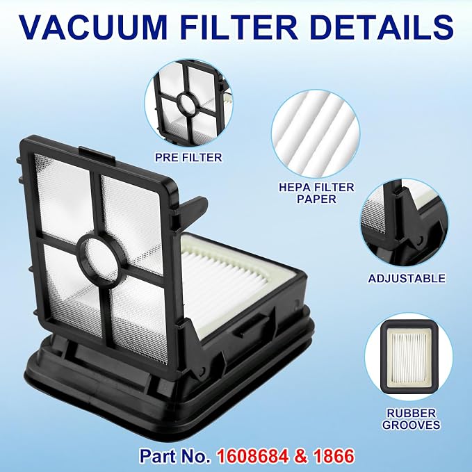 6 Pack 1866 Filter Replacement Parts - Image 4