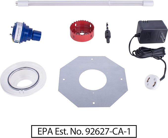 UV Light for AC System, Cleans HVAC Ducts and AC Coils of Bacteria, Mold and - Image 6