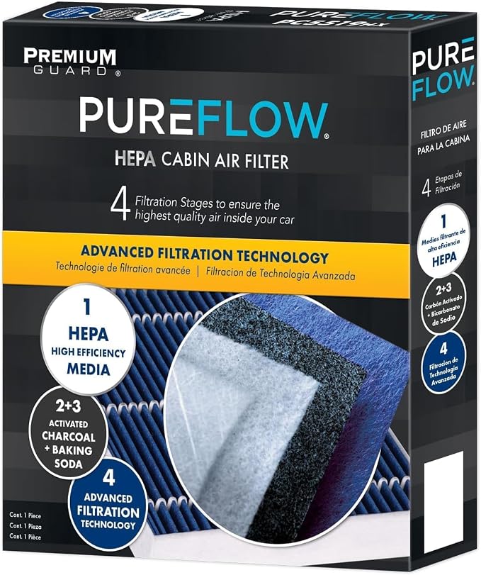 Pureflow HEPA Cabin Air Filter PC99525HX | Fits 2020-22 Hyundai Palisade - Image 4