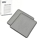 UIU 2Pcs Cabin Air Filter Fits Toyota Sienna 04-09 Prius 01-09 & More | Fits FJ by UIUPARTS