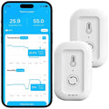 WiFi Thermometer Hygrometer, Smart Humidity Temperature Sensor by MMU