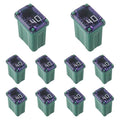 40A 40AMP 32V Slow Blow FMM MCASE Type Fuses 608840 Micro Female Cartridge by Unknown