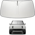 Proadsy Windshield Sun Shade for Rivian R1S 2022-2025 2026 4-Layer Foldable by Proadsy