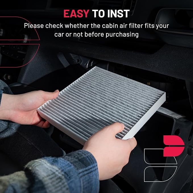 BDFHYK Cabin Air Filter with Activated Carbon Compatible with Cadillac CTS - Image 4