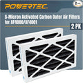 POWERTEC 5 Micron Activated Carbon Outer Air Filters by POWERTEC