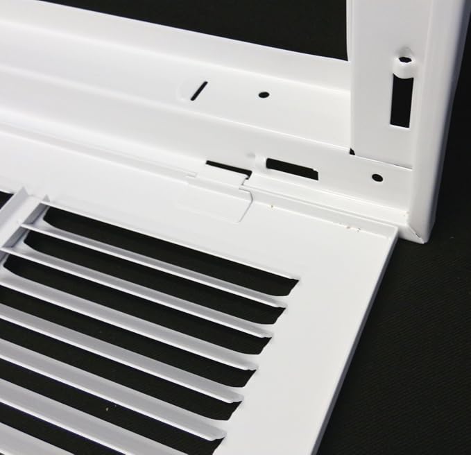 10" X 8" Steel Return Air Filter Grille - Image 4