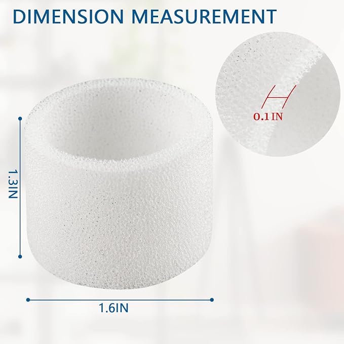 16-Pack Top Fill Humidifier Replacement Filters - Image 2