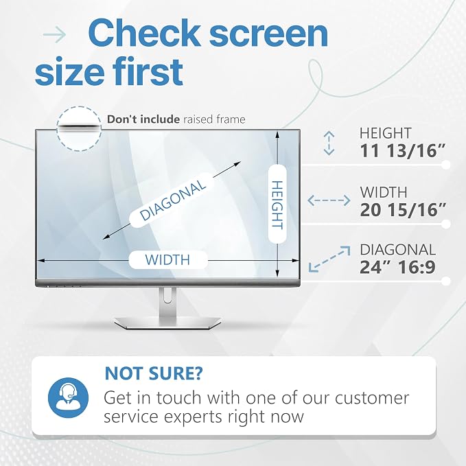 VINTEZ 24 Inch 16:9 Privacy Screen - Image 4