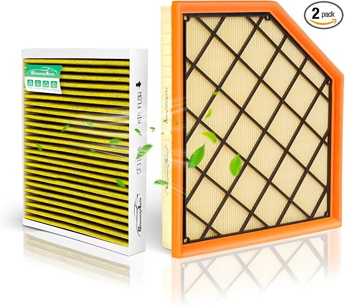 Engine & Cabin Air Filter Combo by StaunchAuto
