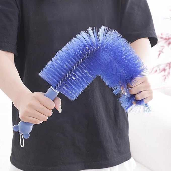 Bendable Microfiber Head, Reusable Dust Remover, Fan Brush Cleaner Washable - Image 9