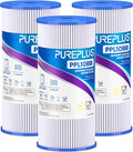 PUREPLUS 1 Micron 10" x 4.5" Whole House Pleated Sediment Filter by PUREPLUS