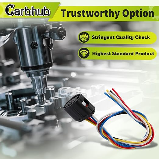 Carbhub Air Flow Sensor Meter MAF Harness Connector Plug Fit - Image 6