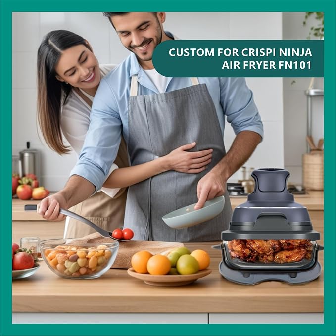 Silicone Heat Resistant mat for Ninja Crispi Air Fryer, Heat-Insulating - Image 2