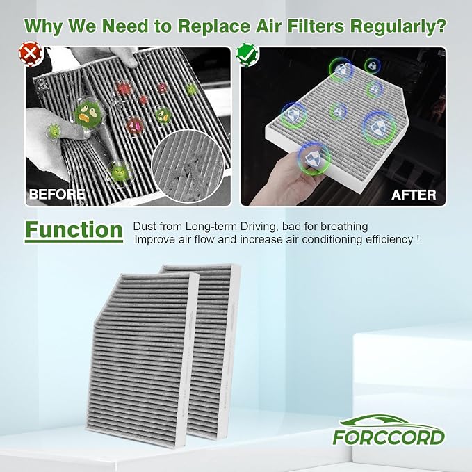 Cabin & Engine Air Filter Fit for 2018-2019 X3, 2020-2021 X3; 2019 X4, - Image 7