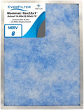 16x22x1 Air Filter MERV 8 Filter Media, AC Furnace Filter, Aluminum Reusable by PurityAir