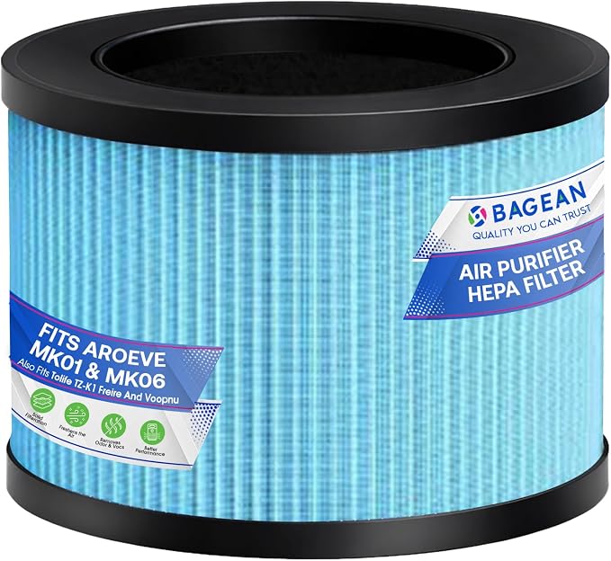 Bagean MK01 HEPA Air Filter Compatible by Bagean