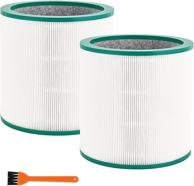 2 Pack Dyson TP02 Air Purifier True HEPA Filters Replacement by Tivcroxs