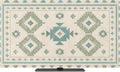 RetroTribal Geometric Southwestern Indoor TV Cover, Elastic TV Screen Protector by Unknown