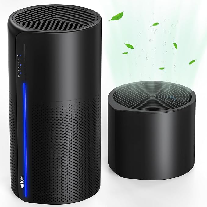 Afloia 2-in-1 Air Purifier and Humidifier Combo, Quiet 3-Stage Filtration by Afloia
