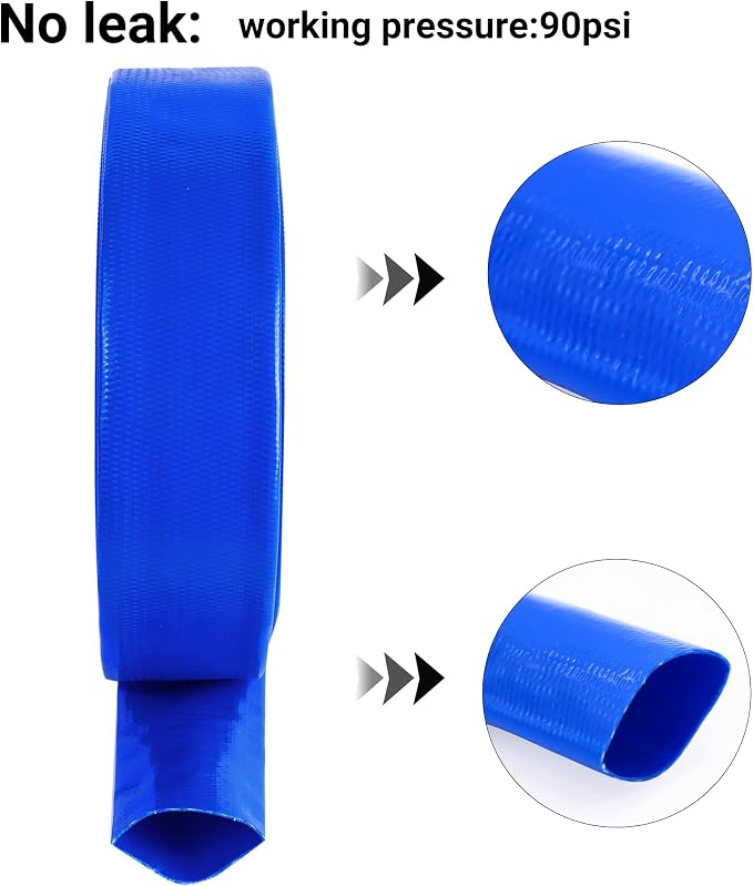 1" x 100 FT Pool Backwash Hose, - Image 4
