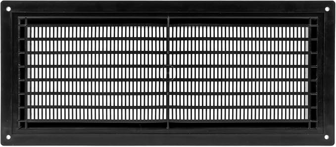 5" x 12" Inch Black Vent Cover - Image 3
