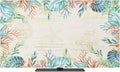 Ocean Starfish Coral Shell Indoor TV Cover, Elastic TV Screen Protector Summer by Unknown