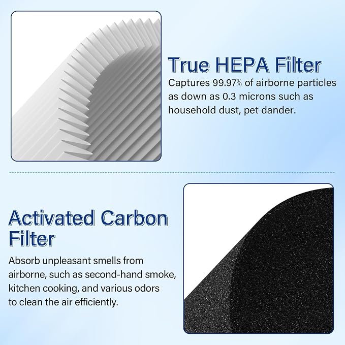 2 Pack MK07 Air Filter Replacement Compatible - Image 5