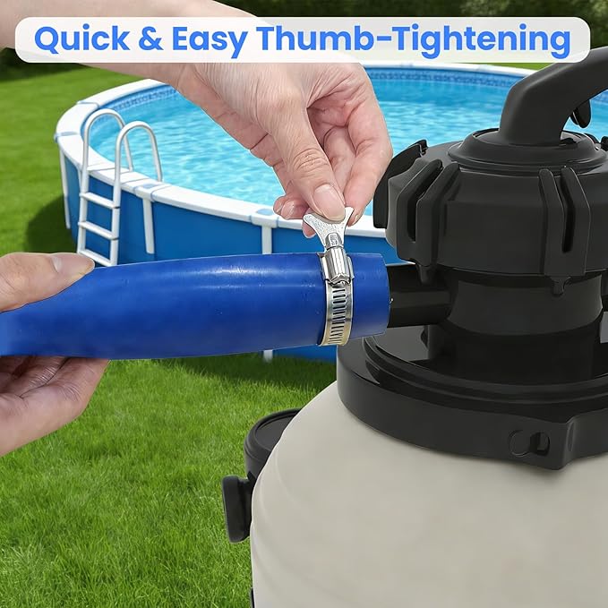 Poolvio Backwash Hose 2" x 100 ft, Tear-Resistant & Leak-Free - Image 6