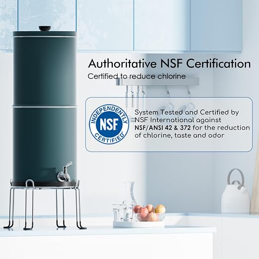 Purewell 3-Stage 0.01μm Ultra-Filtration Gravity Water Filter System, NSF/ANSI - Image 3