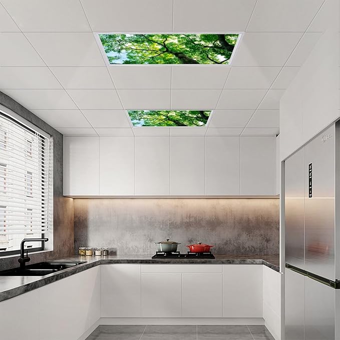 2 Pack Sunmmer Tree Fluorescent Light Cover - Image 5