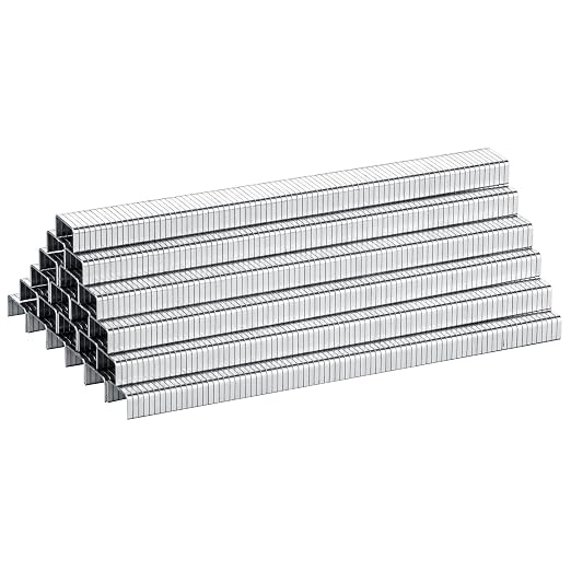 meite T-50 Staples, 1/4 Inch Heavy Duty Staples by meite
