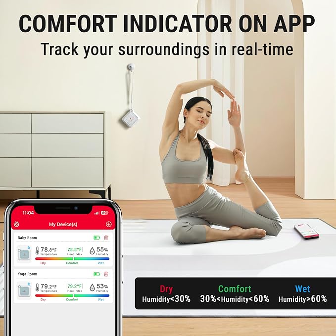 ThermoPro Bluetooth Hygrometer Thermometer - Image 7