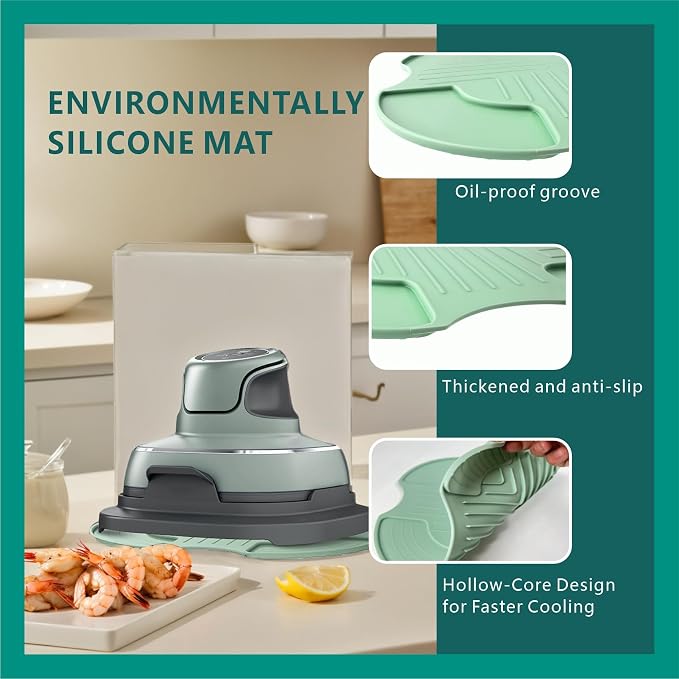 Silicone Heat Resistant mat for Ninja Crispi Air Fryer, Heat-Insulating - Image 4
