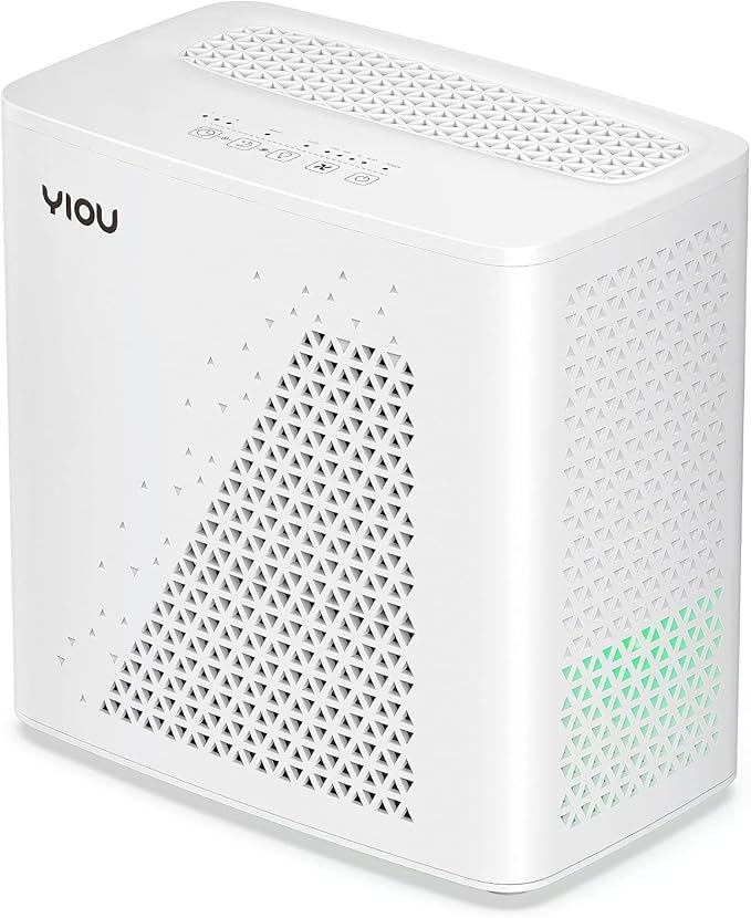 Air Purifier for Home Large Room up to 547 ft², H13 True HEPA Air Filter 20dB by YIOU