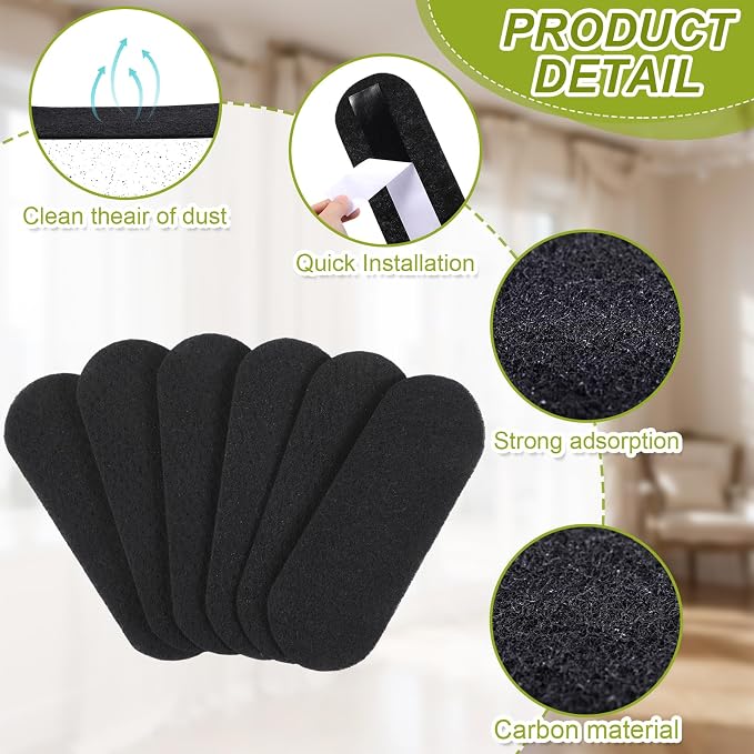 Tuanse 20 Pack Ceiling Fan Filters - Image 3