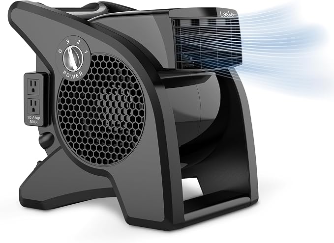 Lasko High Velocity Fan, 375 CFM, Professional Utility Pivoting Blower Fan by Unknown