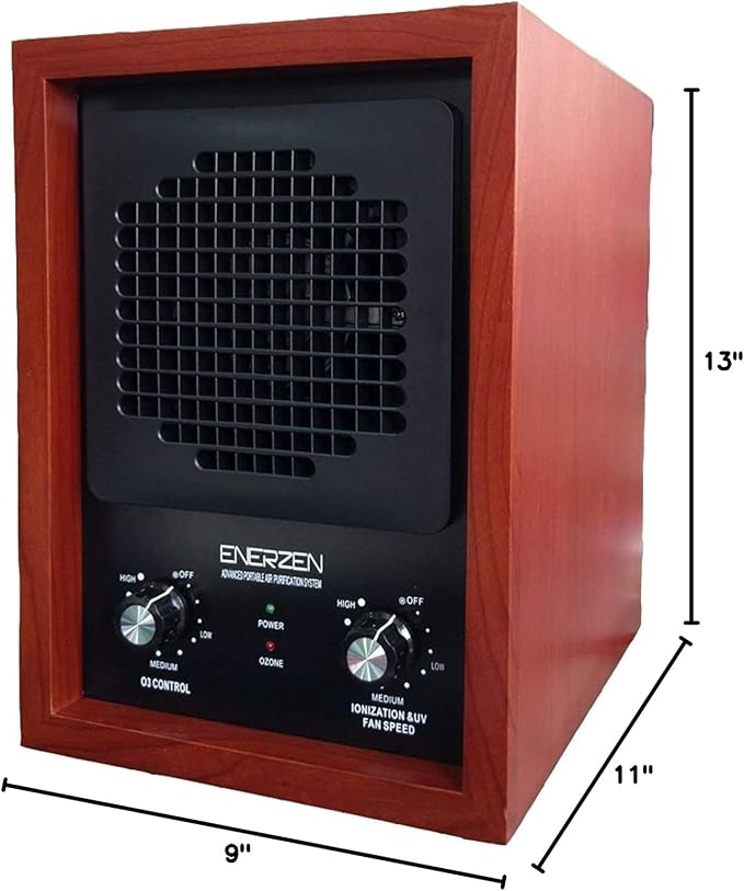 Enerzen LB-444 Commercial HEPA Air Purifier 3500 Sq. Ft. Ozone Ionizer Cleaner - Image 8