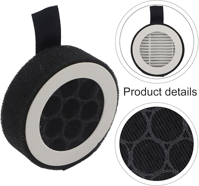 Activated Carbon HEPA Filter for PVC Pipe Air Systems, Round Duct Filter - Image 6
