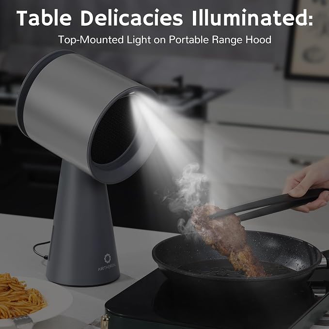 Airthereal RH180 Portable Range Hood, Desktop Range Hood - Image 7