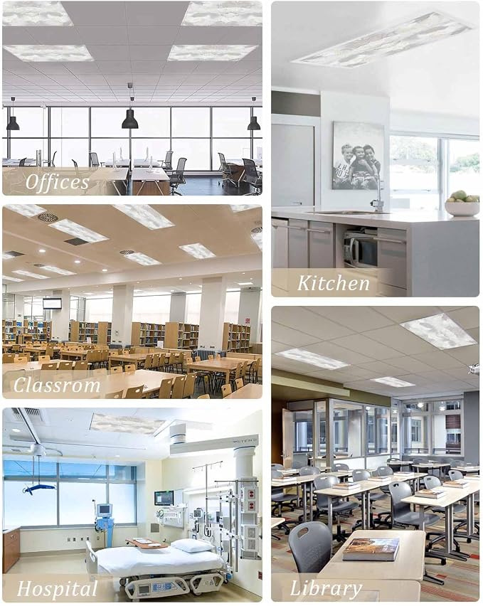4 Pack Fluorescent Light Covers - Image 7