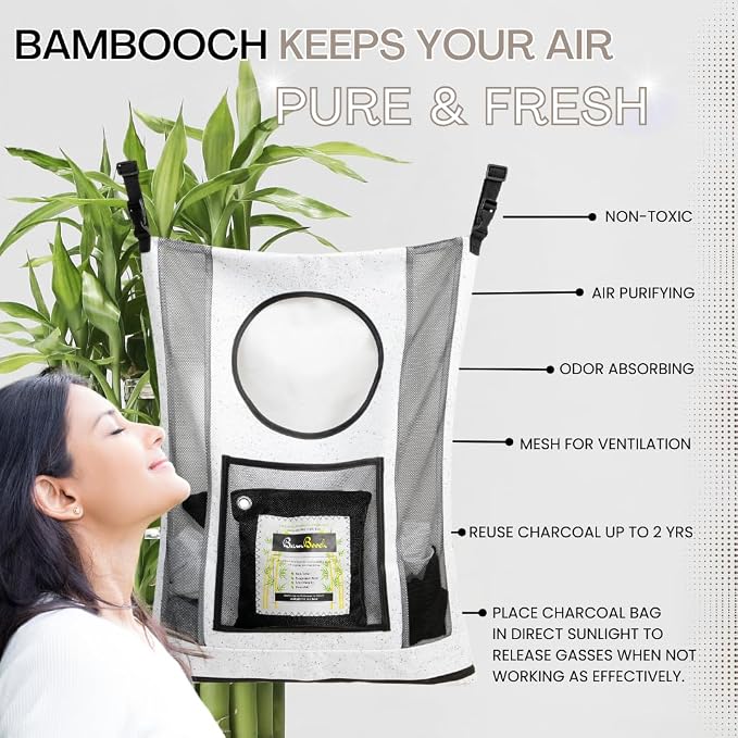 AIR PURIFYING & ODOR ELIMINATING Small Hamper - Image 5