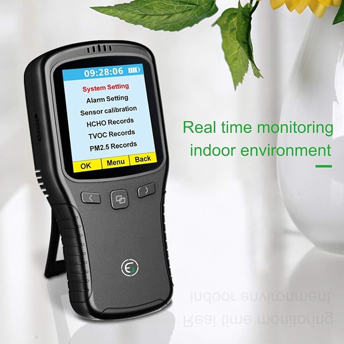 EG Air Quality Monitor, Formaldehyde Detector, Pollution Meter, Tester; Detect - Image 7